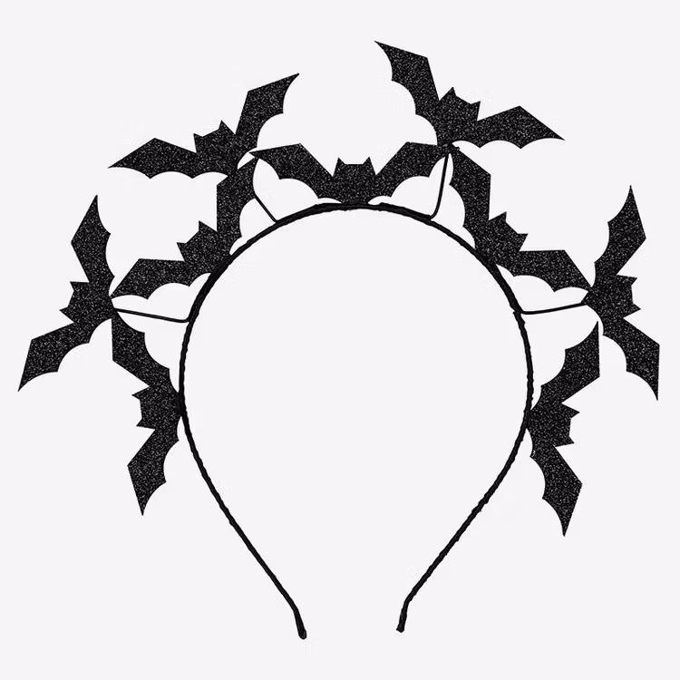 Diadem - Halloween - Black Bats