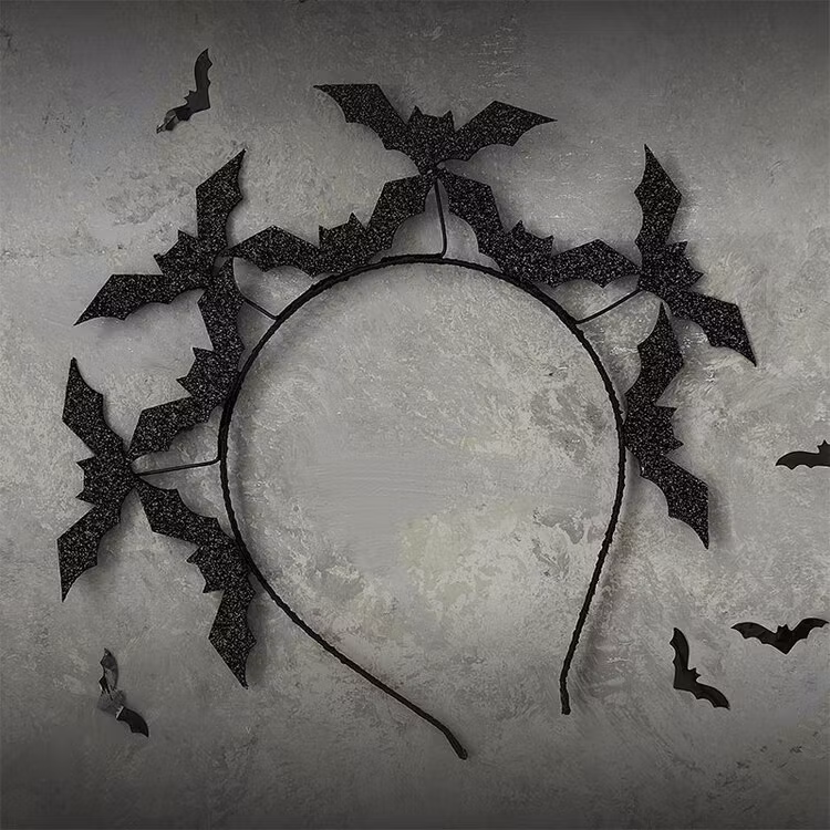 Diadem - Halloween - Black Bats