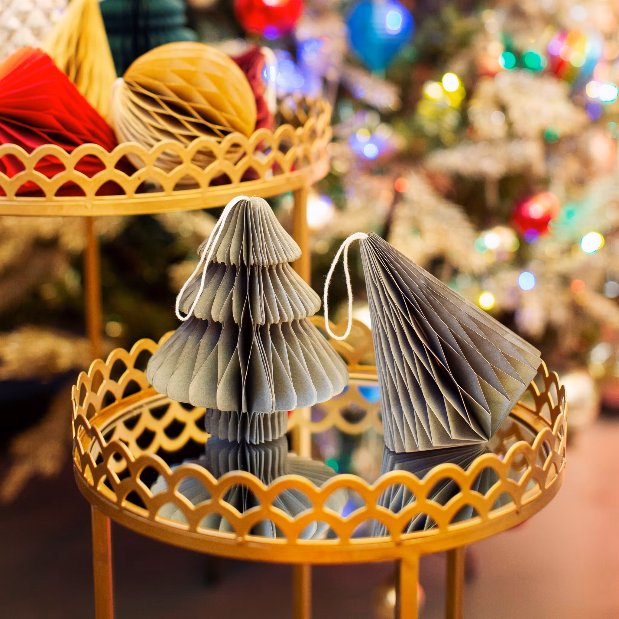 Julgranshänge - Grå