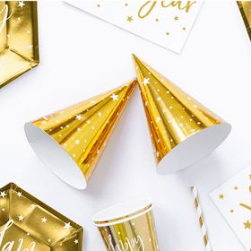 Kalashattar - Guld med stjärnor