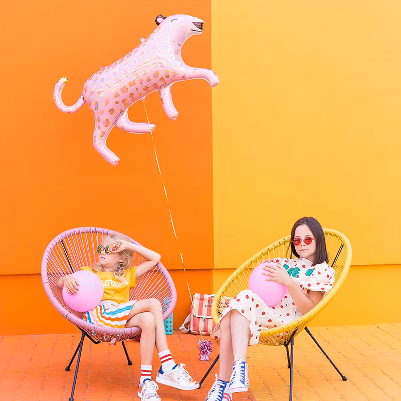 Folieballong - Leopard