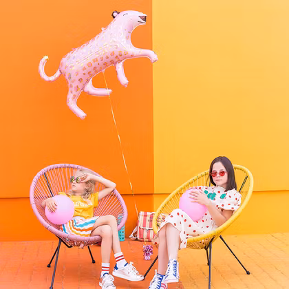 Folieballong - Leopard