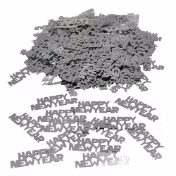 Konfetti - Happy New Year - Silver