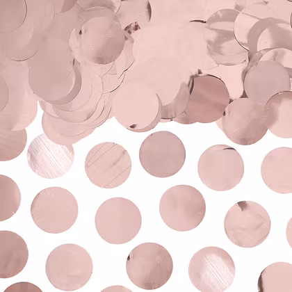 Konfetti - Rosé guld