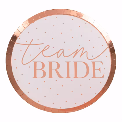 Tallrikar - Team Bride
