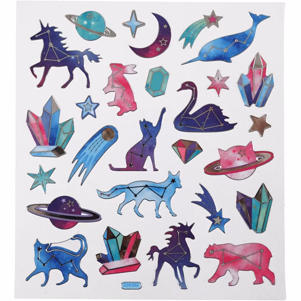 Stickers - Djur med stjärntecken