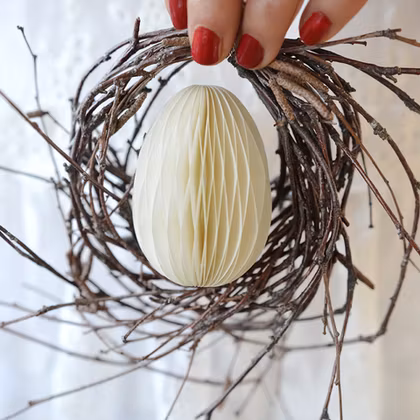 Honeycomb ägg - Off white