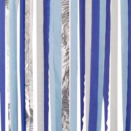 Backdrop - Streamer - Blå