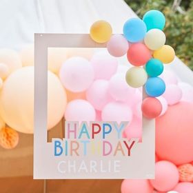Photo booth - Personlig - Happy Birthday