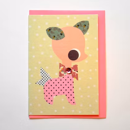 Kort - Vintage Bambi