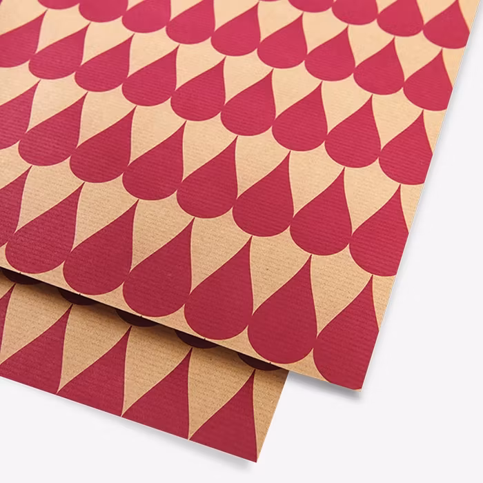 Presentpapper Fjäder
