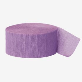 Crepe Streamer Lavendel