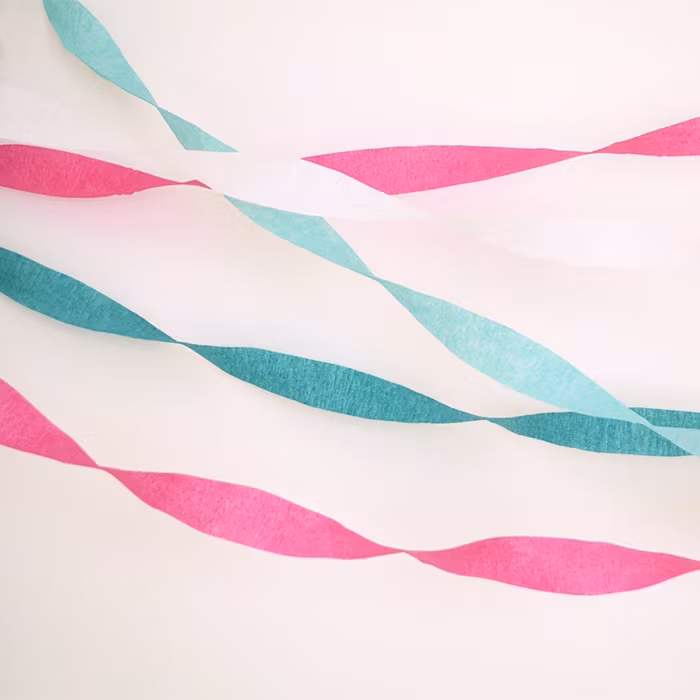 Crepe Streamer Fuchsia