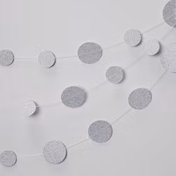Girlang Confetti Silver