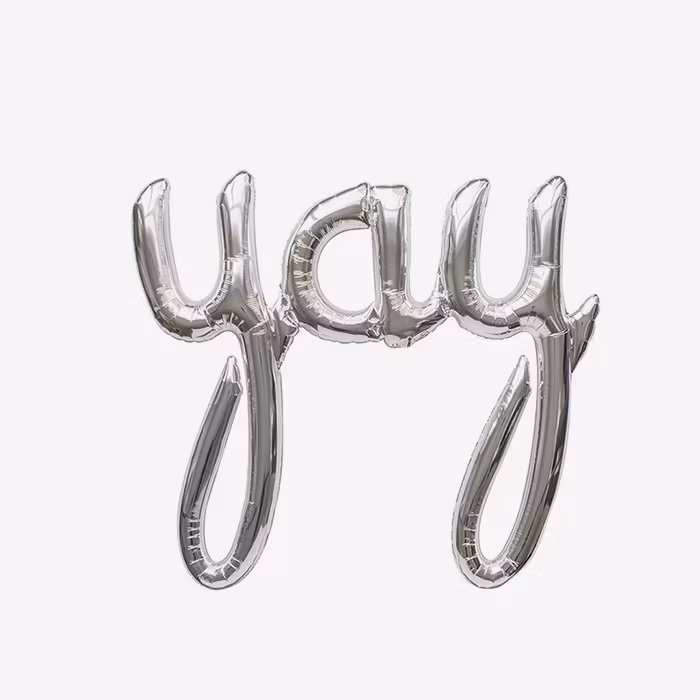 Folieballong - Yay