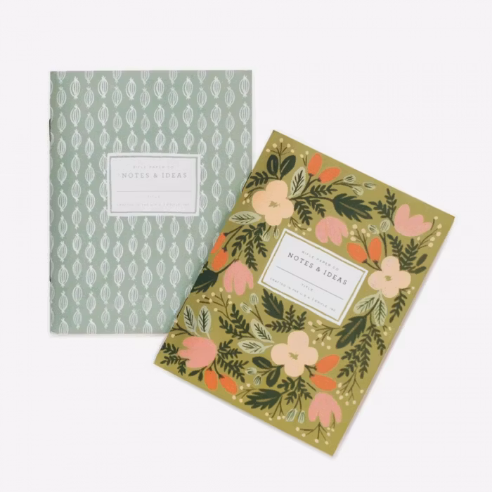 2-pack anteckningsböcker Moss Garden