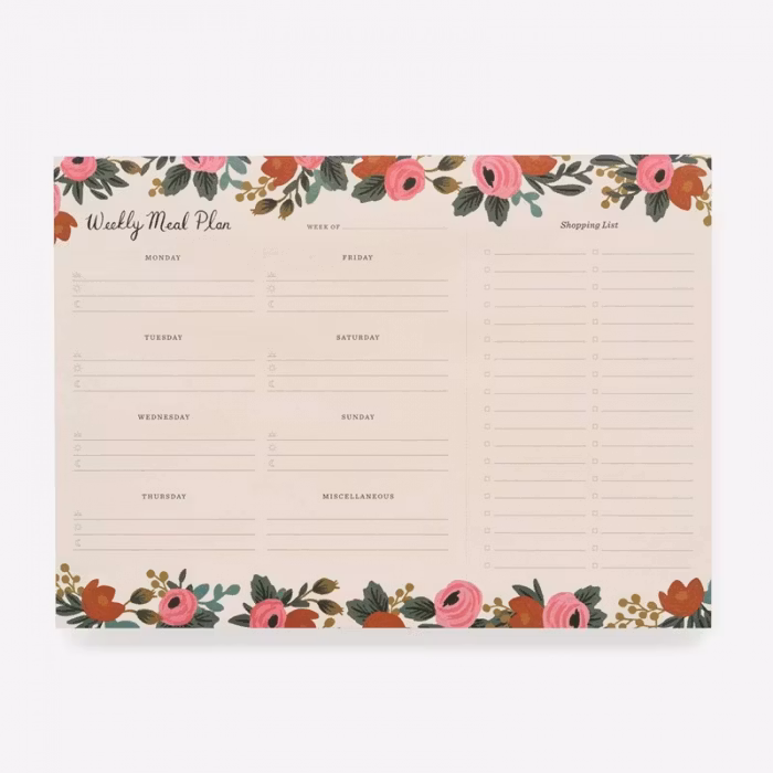 Meal Planner Rosa