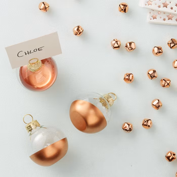 Placeringskortshållare Roséguld