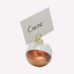 Placeringskortshållare Roséguld