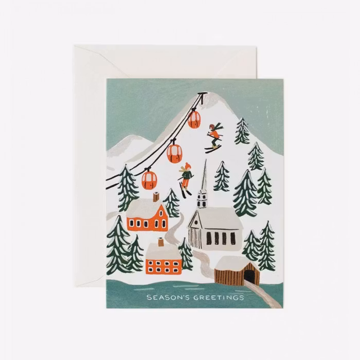 Julkort Holiday Snow