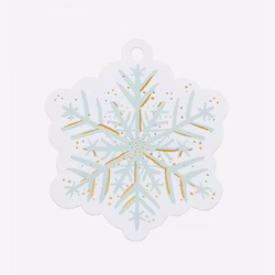 Etiketter Snowflakes