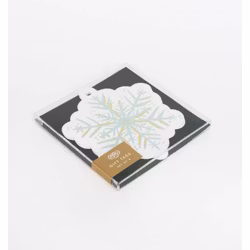 Etiketter Snowflakes