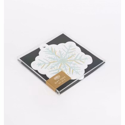 Etiketter Snowflakes