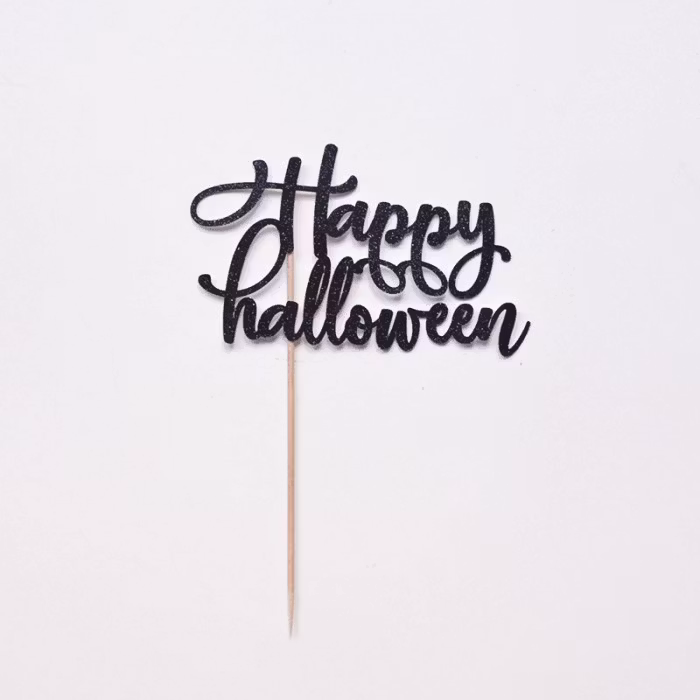Tårtdekoration Happy Halloween