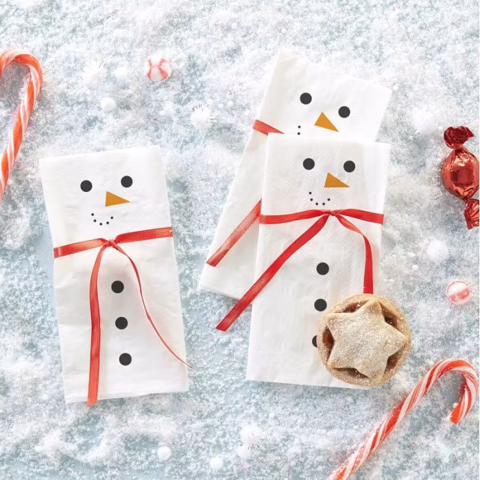 Servetter Snowman scarf