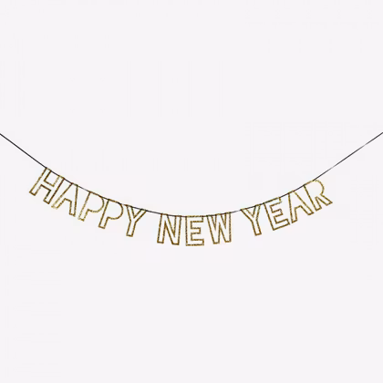 Girlang - Happy New Year - Guld