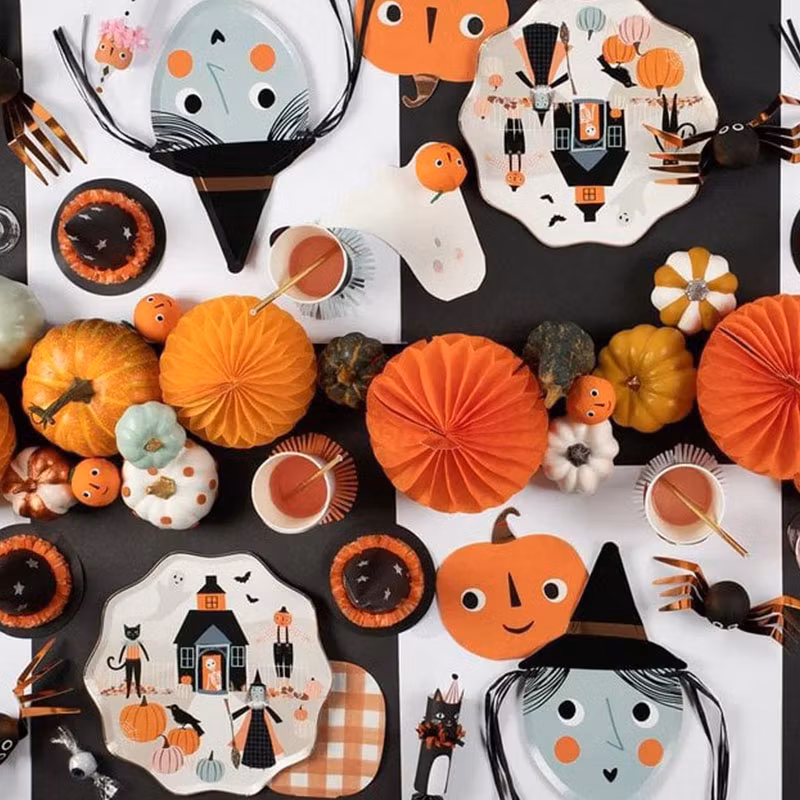 Tallrikar - Halloween - Pumpkin Patch