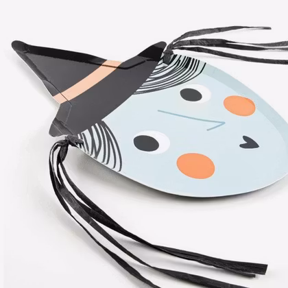 Tallrikar - Halloween - Witches