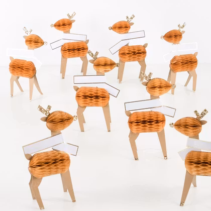 Placeringskort - Honeycomb Ren