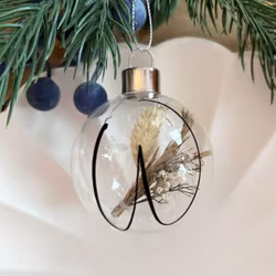 Personlig Julgranskula - Bokstav