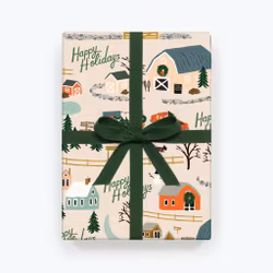 Presentpapper - Holiday Tree Farm