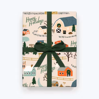 Presentpapper - Holiday Tree Farm