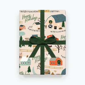 Presentpapper - Holiday Tree Farm