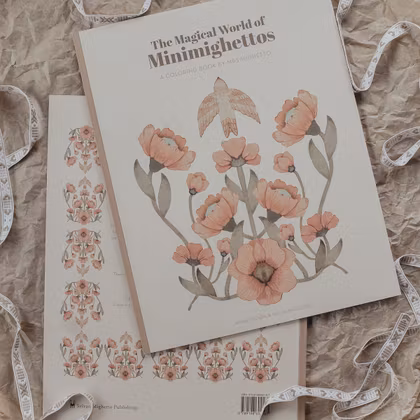 Målarbok - The Magical World - Mrs Mighetto