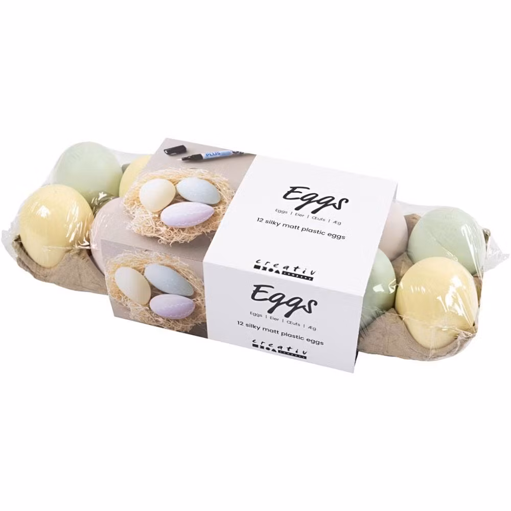 Ägg  - Pastellfärger