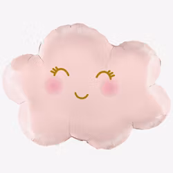 Folieballong - Rosa Moln
