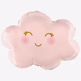 Folieballong - Rosa Moln