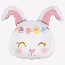 Folieballong - Hippie Bunny