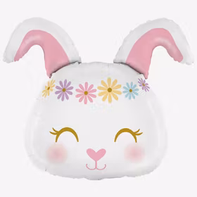 Folieballong - Hippie Bunny