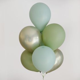 Ballongbukett - Shades of Green