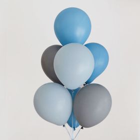 Ballongbukett - Blue Smoke