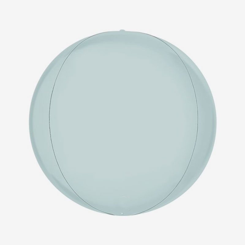 Folieballong - Orbz Satin Pastellblå