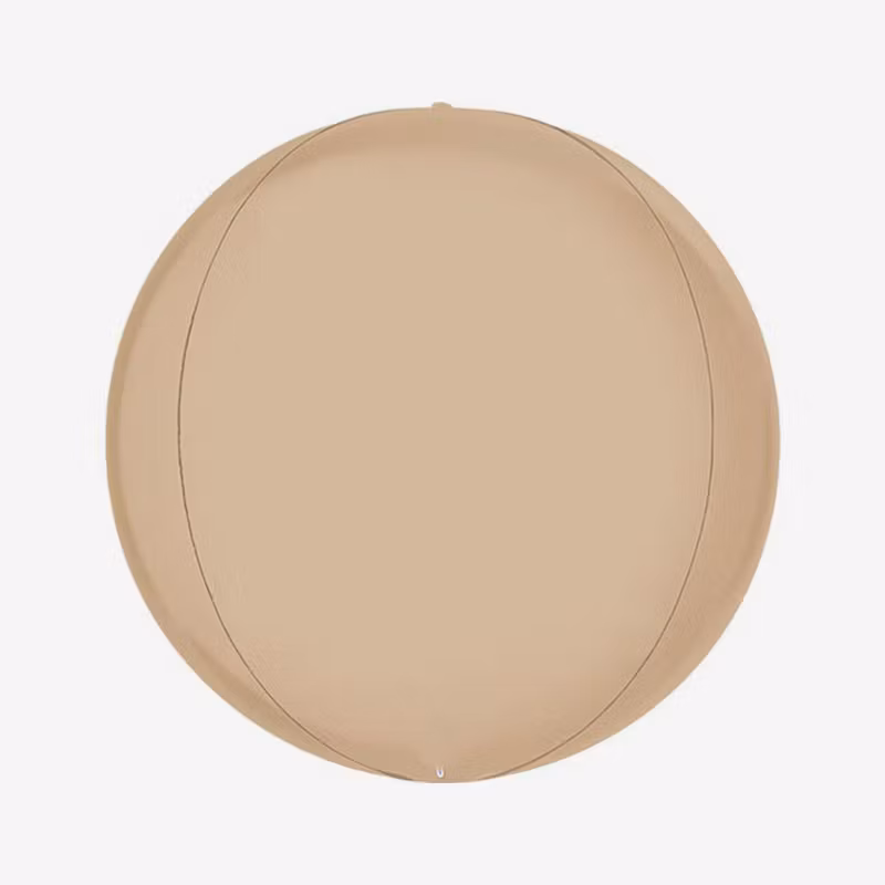Folieballong - Orbz Satin Cream