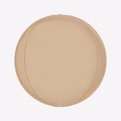 Folieballong - Orbz Satin Cream