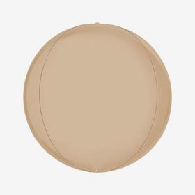 Folieballong - Orbz Satin Cream