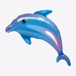 Folieballong - Delfin